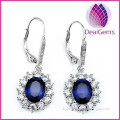 High quality sterling silver 925 zircon earring